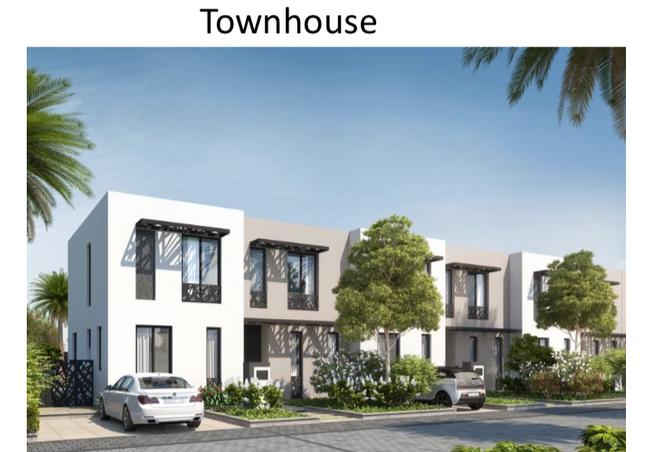 Town houses for resale with installments in Badya 6 October